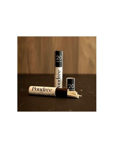 Recharge de 20 mèches pour Bougie Poudrée Paris