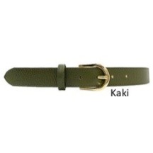 Ceinture femme cuir vachette doublure synthétique