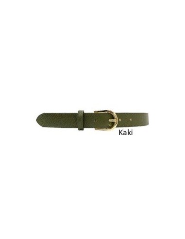 Ceinture femme cuir vachette doublure synthétique