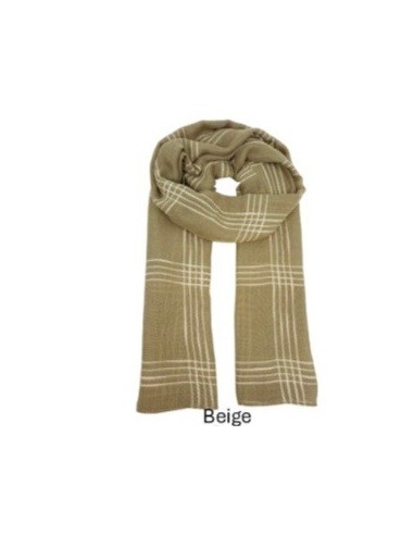 Echarpe homme / femme beige