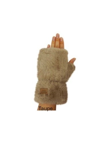 Mitaines fausse fourrure