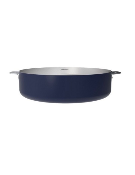 LA MERVEILLEUSE SAUTEUSE INOX 28CM COOKUT- MYRTILLE (bleu)