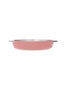LA MERVEILLEUSE POELE INOX 24CM COOKUT - GUIMAUVE (rose)