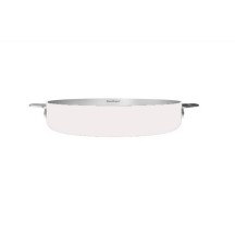 LA MERVEILLEUSE POELE INOX 24CM COOKUT- POLAIRE (blanche)