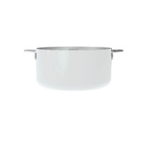 LA MERVEILLEUSE CASSEROLE INOX 20CM COOKUT- POLAIRE (blanc)