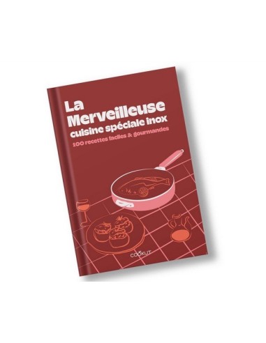 LIVRE DE RECETTES COOKUT - LA MERVEILLEUSE cuisine spéciale inox