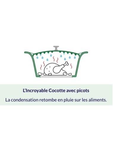 L'INCROYABLE COCOTTE COOKUT 28CM- GUIMAUVE (Rose)