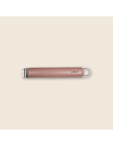 LA MERVEILLEUSE POIGNEE INOX AMOVIBLE COOKUT- GUIMAUVE (Rose)