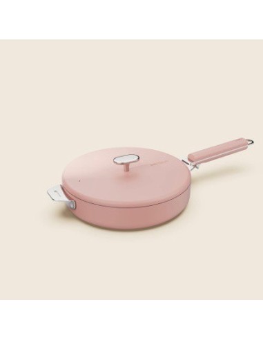 LA MERVEILLEUSE POIGNEE INOX AMOVIBLE COOKUT- GUIMAUVE (Rose)
