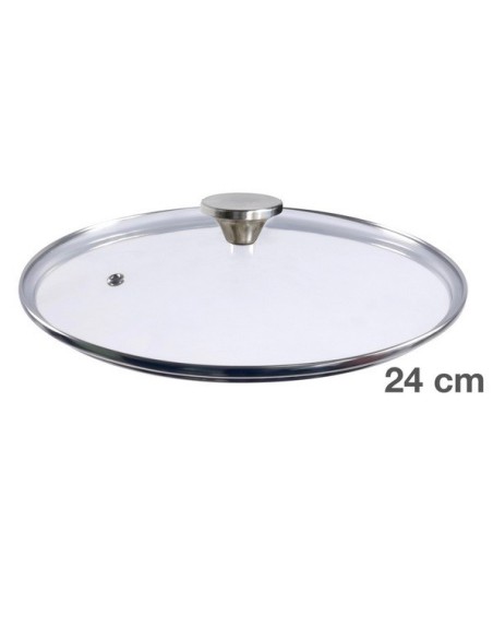 COUVERCLE DE POELE 24 CM VERRE COOKUT