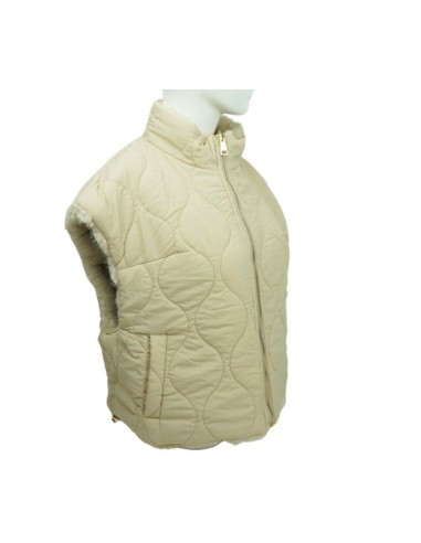 Gilet sans manche fourrure synthétique taille unique