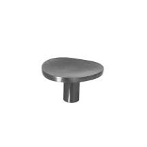 POIGNEE incroyable cocotte COOKUT TRIANGULAIRE ARRONDIE INOX BROSSE