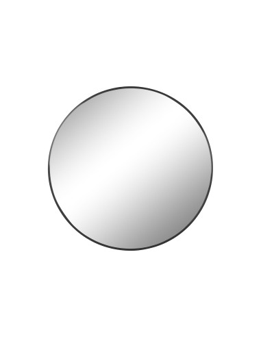 MIROIR MÉTAL MIROIR 100X2X100 cm NOIR