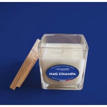 Bougie naturelle carrée 85g Nag Champa