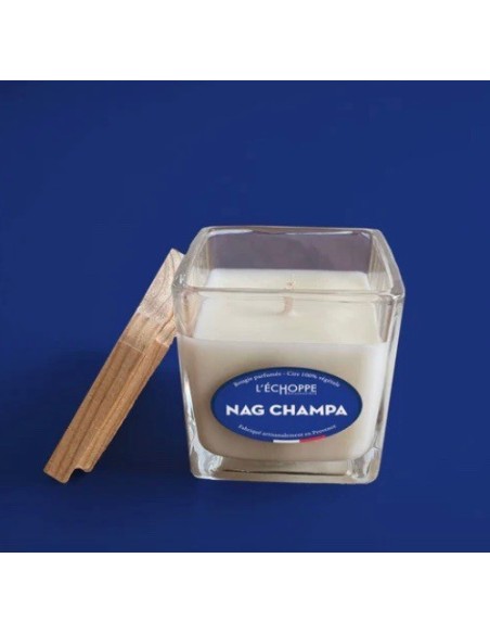 Bougie naturelle carrée 85g Nag Champa