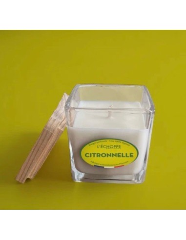 Bougie naturelle carrée 85g Citronnelle