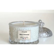 Bougie naturelle dôme 180g Musc Oriental 2