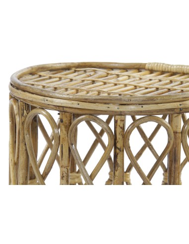 Set de 3 Tables auxiliaires Osier