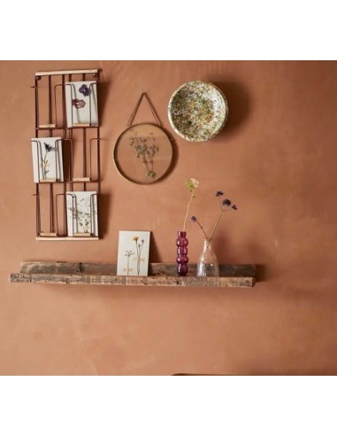 Etagère en Bois recyclé 80x12x6cm MADAM STOLTZ