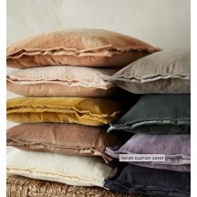 Housse de coussin velours de coton de la marque MADAM STOLTZ 2
