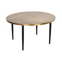 TABLE BASSE BOIS et MÉTAL 85 cm