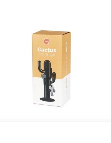 Support pour clés Cactus noir