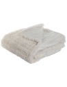 Dessus de Lit / Couverture polyester Ecru  220 X 240 X1 580 GSM