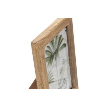 Cadre photo 13X18 cm en Manguier et verre 15X2X20 cm NATUREL