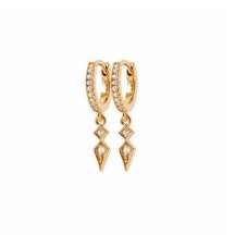 Boucles d'oreilles Mini-créoles VICTOIRE