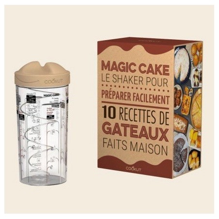 COFFRET CADEAU MAGIC CAKE 10 recettes Gateaux faciles
