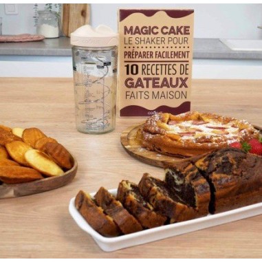 COFFRET CADEAU MAGIC CAKE 10 recettes Gateaux faciles