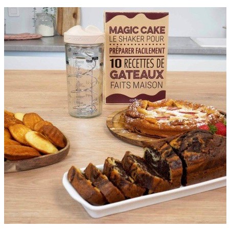 COFFRET CADEAU MAGIC CAKE 10 recettes Gateaux faciles