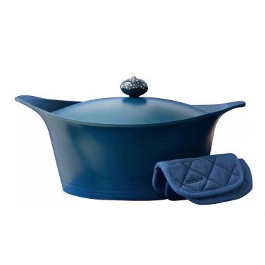 PAIRE DE MANIQUES Coton POUR COCOTTE COOKUT - MYRTILLE