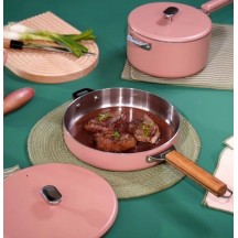LE MERVEILLEUX COUVERCLE INOX COOKUT- 20 CM- GUIMAUVE 2