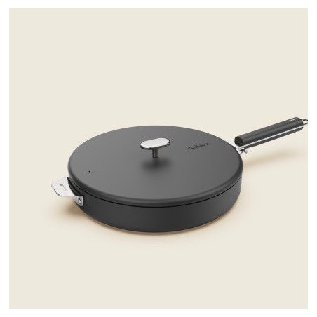 LE MERVEILLEUX COUVERCLE INOX COOKUT- 28 CM- GRAPHITE (Noir)