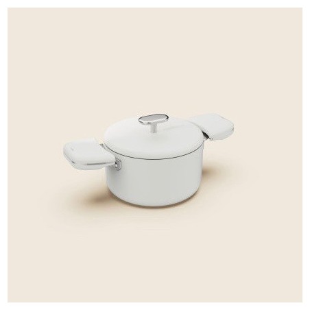 LA MERVEILLEUSE ANSE INOX AMOVIBLE COOKUT- POLAIRE (Blanc)