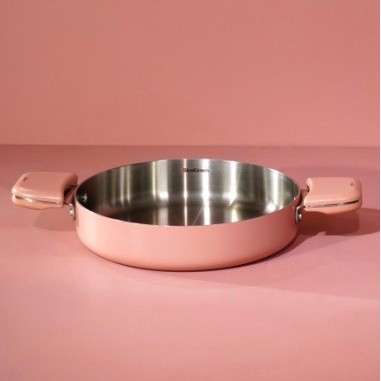 LA MERVEILLEUSE ANSE INOX AMOVIBLE COOKUT- GUIMAUVE (Rose)