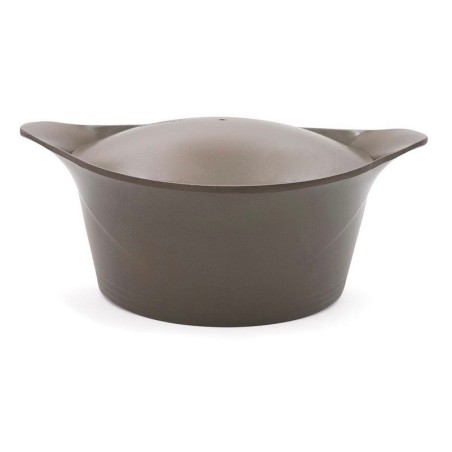 L'INCROYABLE COCOTTE COOKUT 28CM- MOKA avec sa poignée et ses maniques