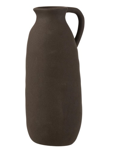 VASE CRUCHE CERAMIQUE NOIRE