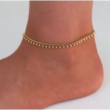 Bracelet de cheville Bali or 2
