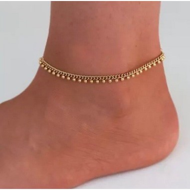 Bracelet de cheville Bali or