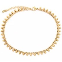 Bracelet de cheville Bali or