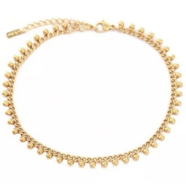 Bracelet de cheville Bali or