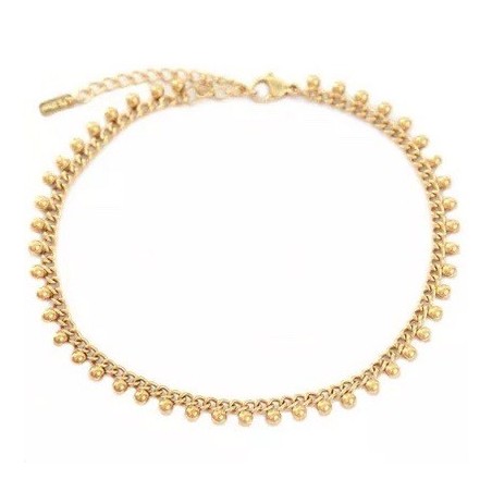 Bracelet de cheville Bali or