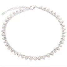 Bracelet de cheville Bali argent