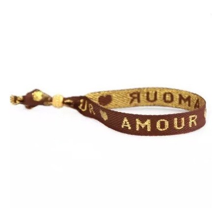 Bracelet tissé amour