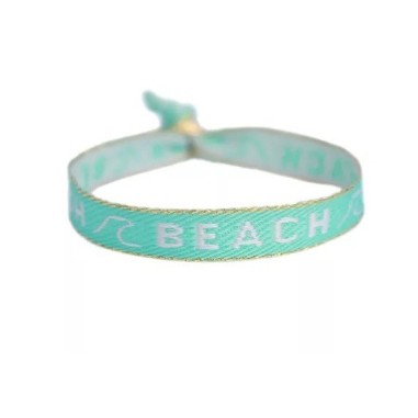 Bracelet de plage tissé