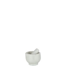 MORTIER + PILON MARBRE BLANC
