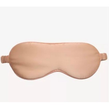 Masque de nuit 100% soie de mûrier 6A - Rose pâle