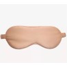 Masque de nuit 100% soie de mûrier 6A - Rose pâle